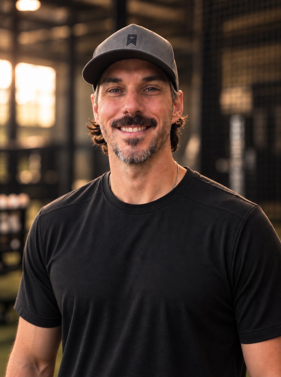 Justin Sizemore at the training facility